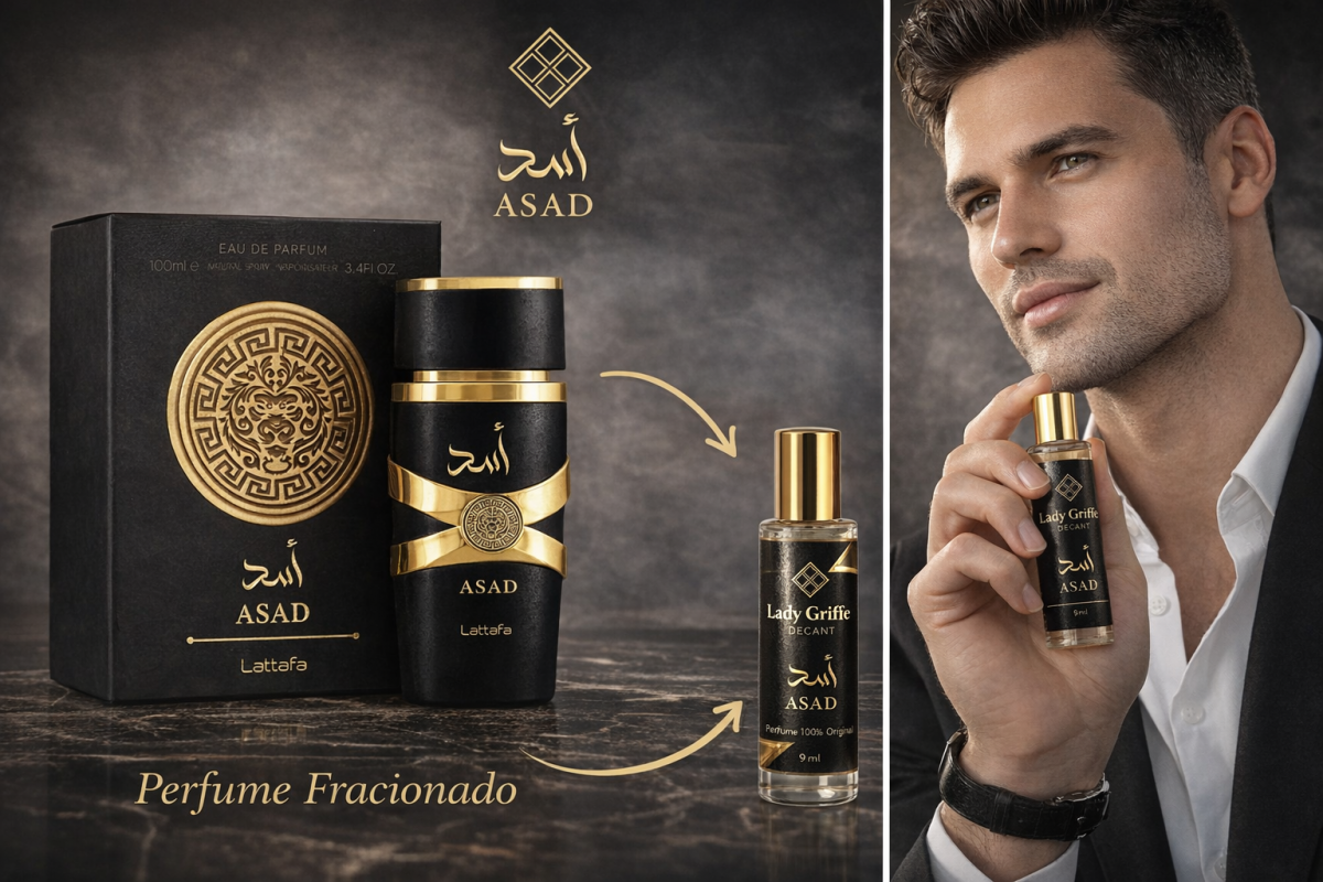 Decant ASAD Latafa Árabe 9ml Original