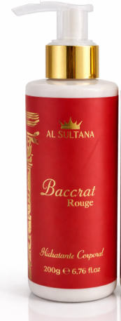 Hidratante Âmbar Rouge Al Sultana 200 ml– Fragrância Árabe